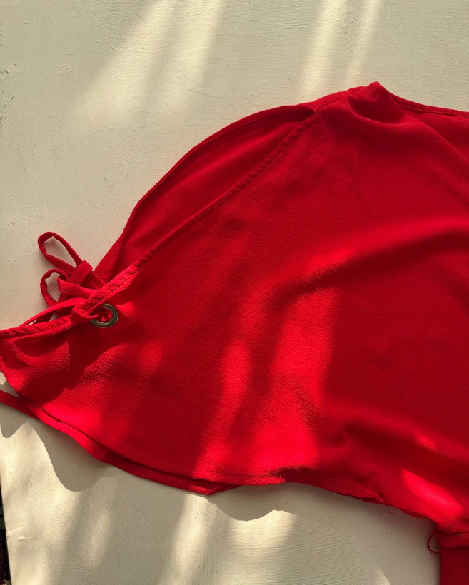 پیراهن قرمز زنانه Riu