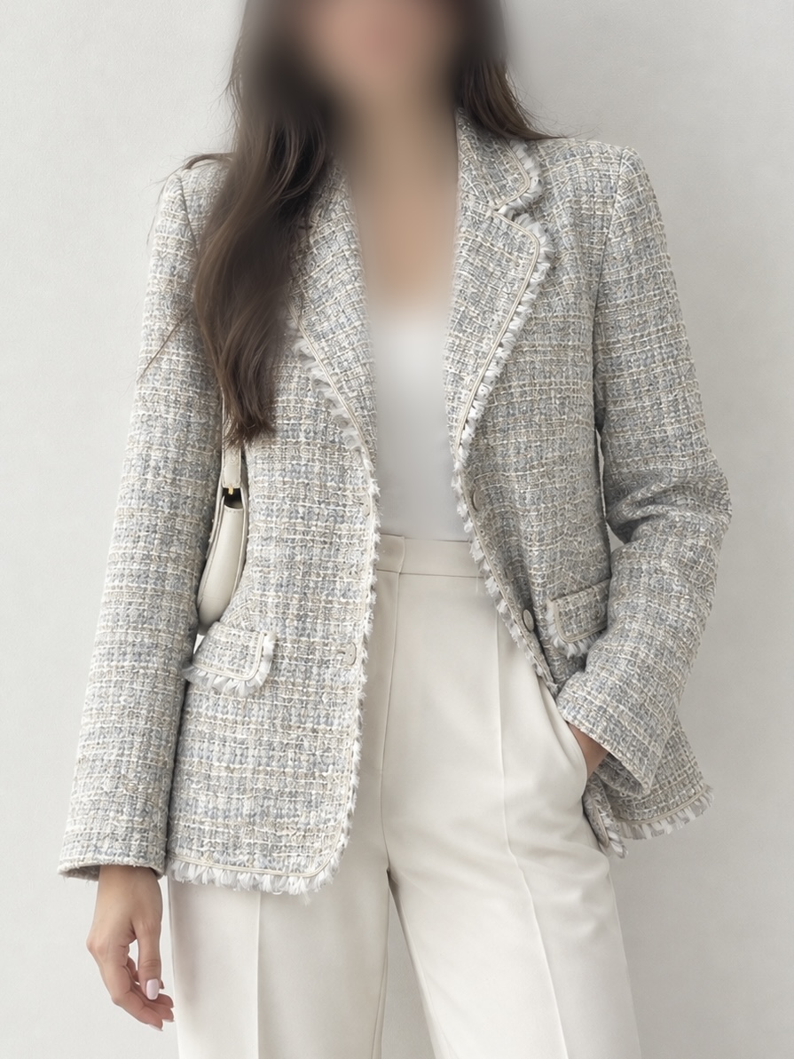 كت شنل آستردار وارداتى برند dressbarn